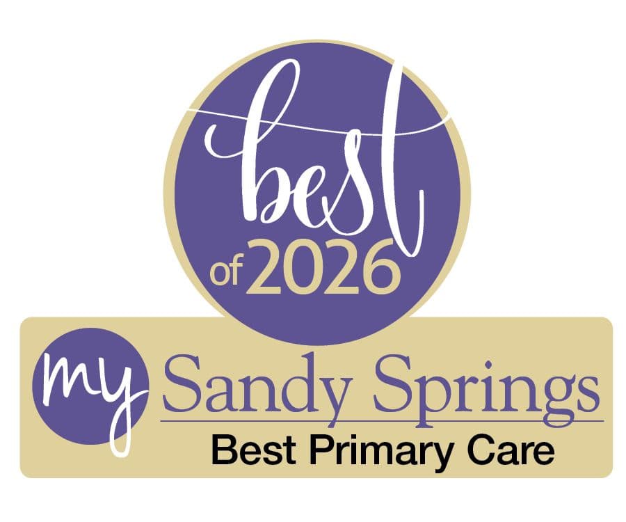 North Atlanta Primary Care at Sandy Springs was awarded Best Primary Care of 2026 in Sandy Springs, Atlanta, Georgia, by BestSelf Atlanta Magazine.