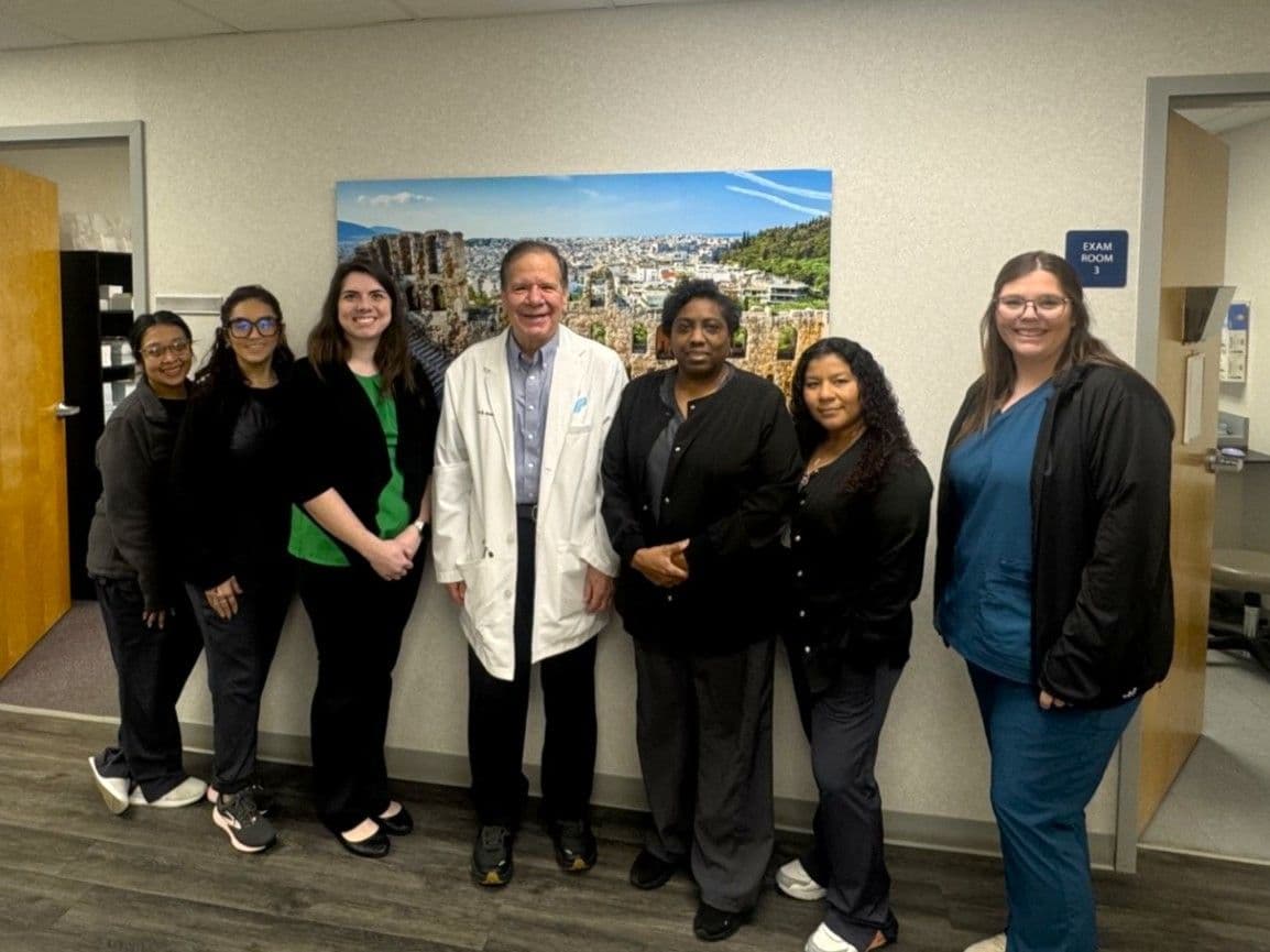 Dr. John S. Antalis celebrates 40 years in practice.